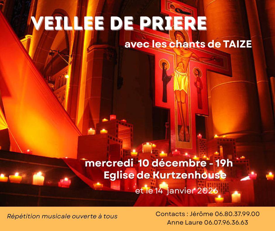 Veillée de prières Taizé