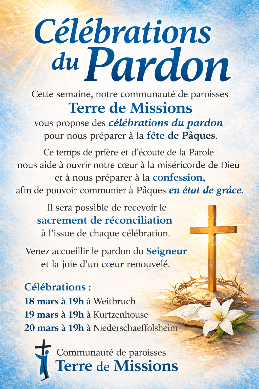 Célébrations du Pardon